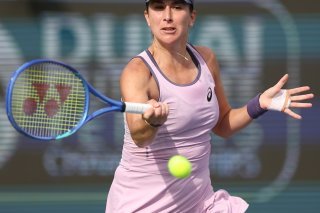 Belinda Bencic n'ira pas plus loin à Dubai KEYSTONE/EPA/ALI HAIDER